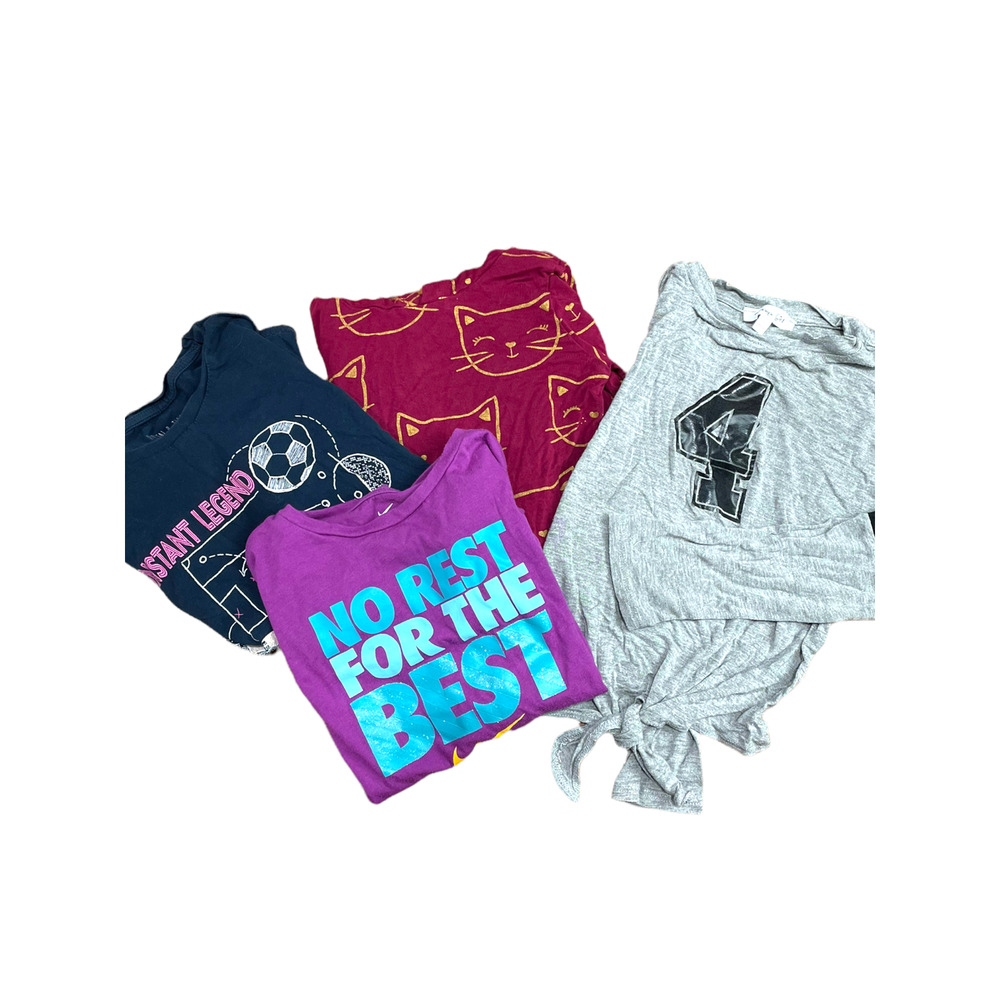 Girl’s 6/6x Clothing Bundle Nike Carter’s Shirts Cat Dress
